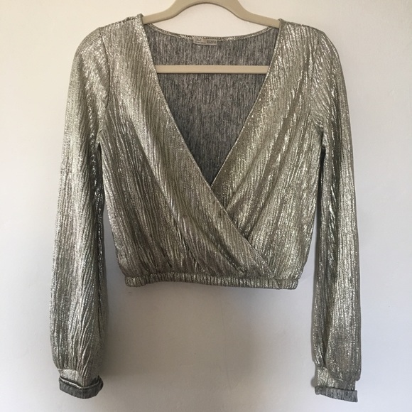 Zara gold top - Picture 2 of 4